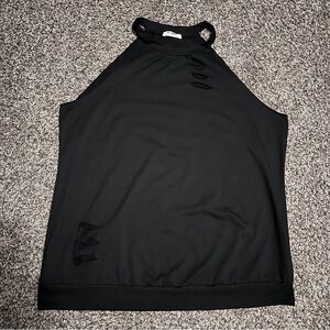 ZEAGOO XXL SHIRT WITH SLASHES IN DESIGN OF SHIRT